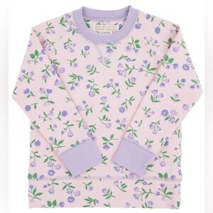 The Beaufort Bonnet Company Cassidy Comfy Crewneck - Tuxedo Park Tulip